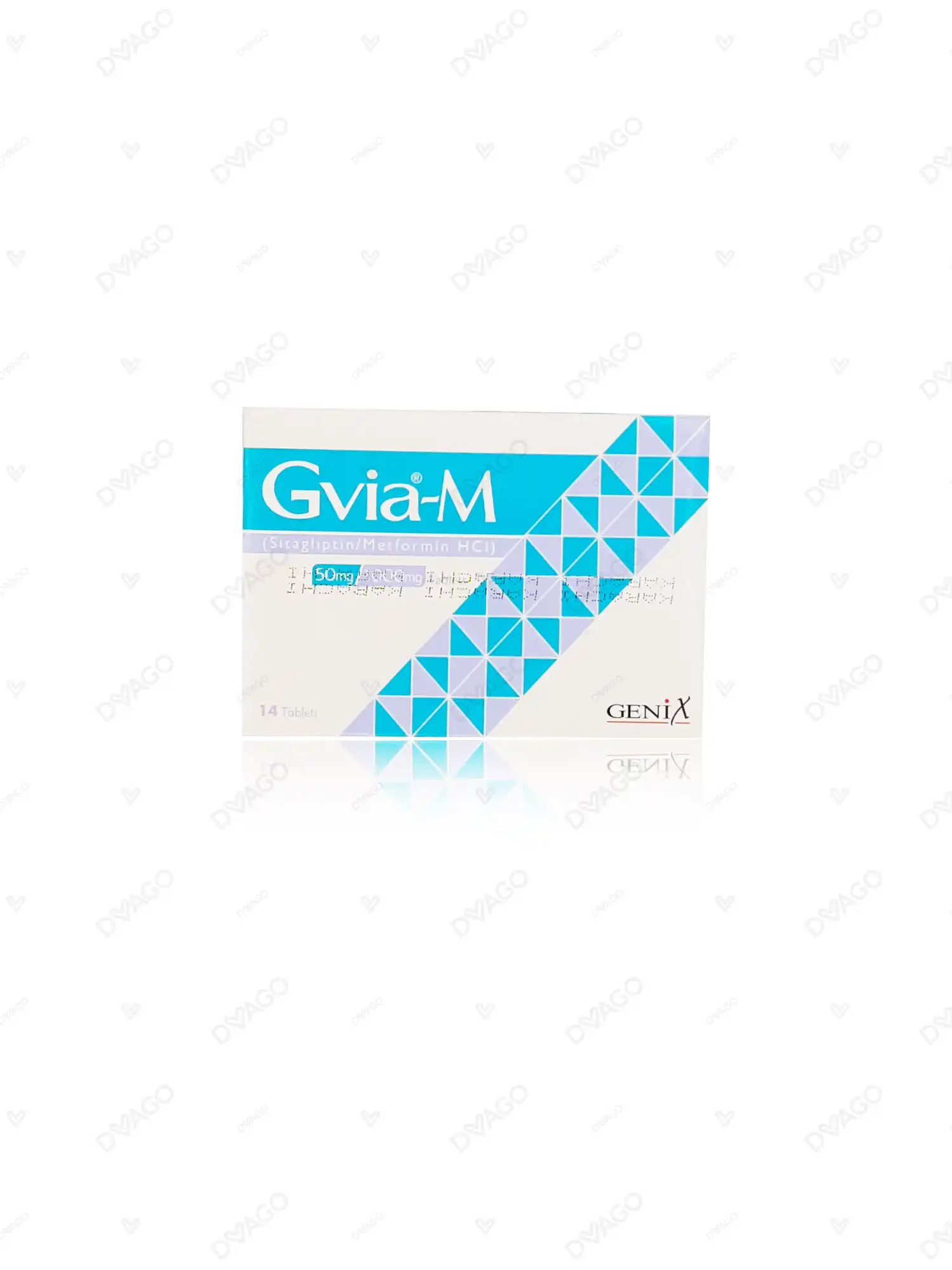 Gvia-m Tablets 50/1000 Mg